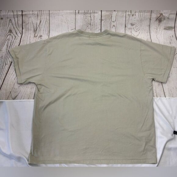 Men’s Light Sage Green “Classic” Logo Men’s T-Shirt - Picture 4 of 7